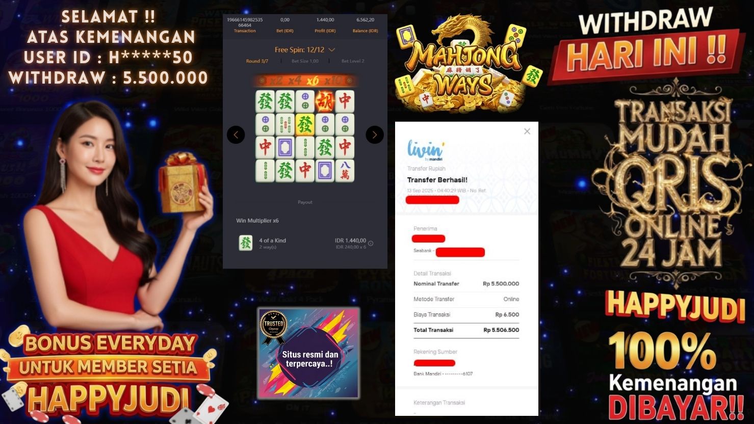 HAPPYJUDI JACKPOT SLOT MAHJONG WAYS